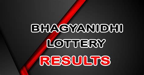 bhagyanidhi|All BHAGYANIDHI Lottery Results .